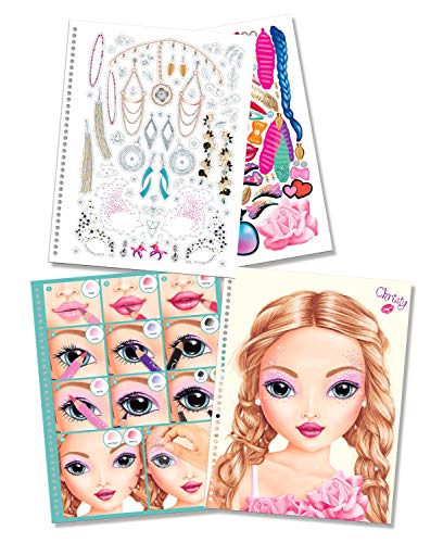 Depesche 10199 Malbuch Create Your Make Up TOPModel, bunt – Bild 3