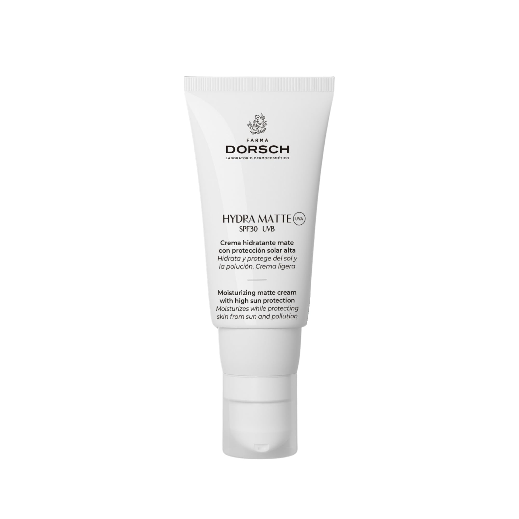 Farma Dorsch Hydra Matte SPF 30 Crema Hidratante Facial Mujer. Crema Antimanchas Facial. Crema con protección solar para hombre y mujer.