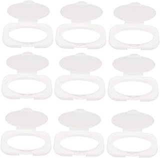 ibasenice 20Pcs Toalhetes De Poeira Babywipes Estojo De Lenços Umedecidos Dispensador De Fraldas Tampas De Lenços De Bebê Tampas De Caixa De Lenços De Bebê De Plástico Tampa De Lenços