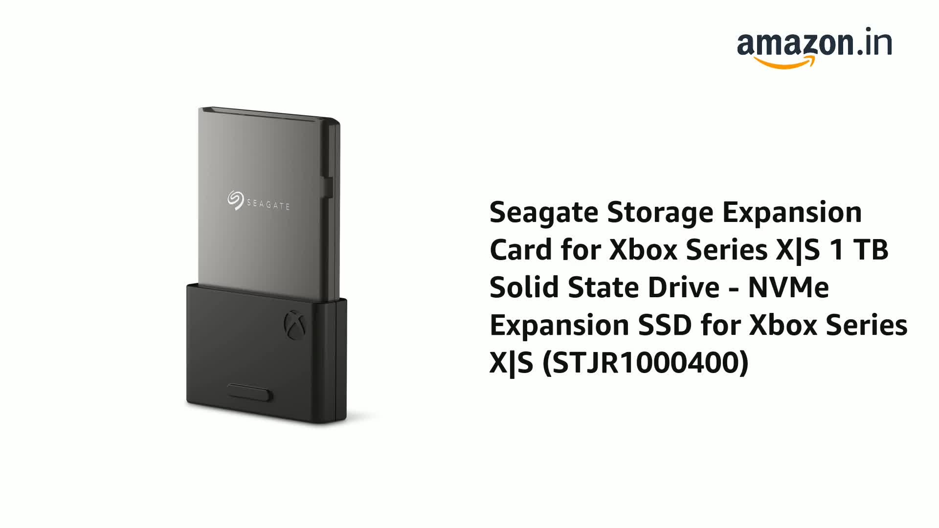Nintendo Switch XBOX SERIES X SSD 1TB Seagate Storage Expansion Card for Xbox Series X|S 1 TB