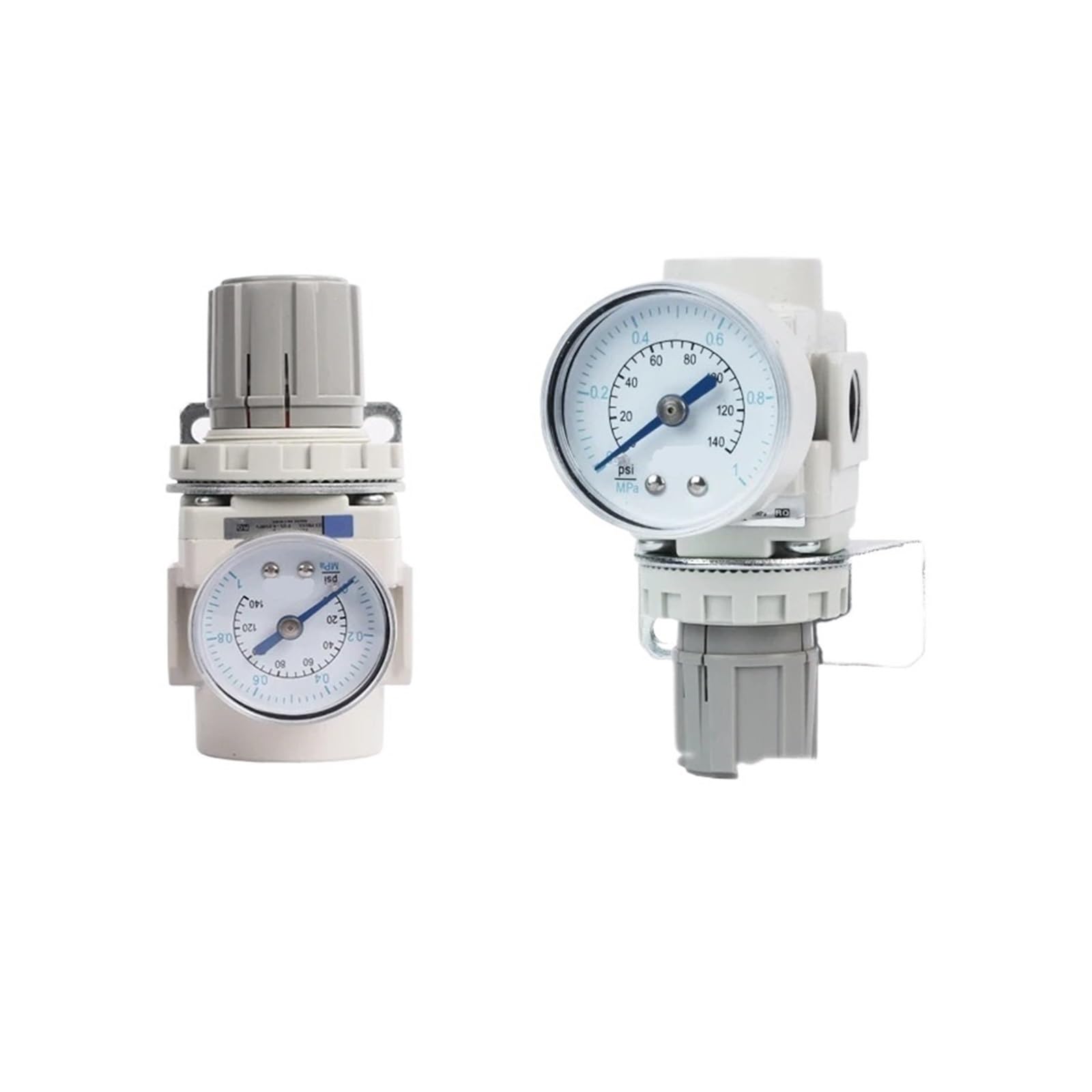 Wfnkjtgo 5V Pressure Regulating Valve Air Compressor Ar20k-02E Pneumatic Pressure Reducing Valve Regulates Stable Air Pressure(Ar20-02Bg-B)