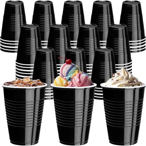 Reviews de Vaso blanco disponible en línea. 43 HAKUKU 18oz Vasos de Plástico para Fiestas, 50 Piezas Vasos de Reutilizables Fiesta Chupito, Copas Elegantes para Fiestas, Eventos Infantiles, Bodas, Postre, Vino, Helado (Negro)