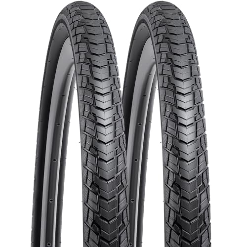 YUNSCM 2-PCS 700C Bike Tires 700x38C 40-622 Rubber Compatible with Road Gravel Hybrid Bike 700x36C 700x38C 28x1.50 Bicycle Tires(Y-1128)