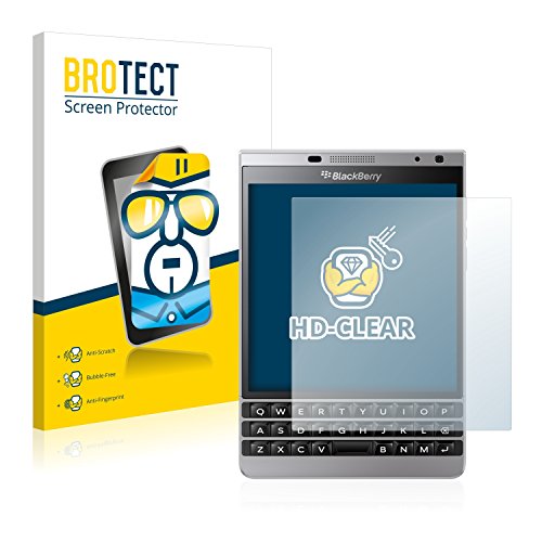 brotect Protection Ecran pour BlackBerry Passport Silver Edition (2 Pièces) - Film Protection Ultra Clair