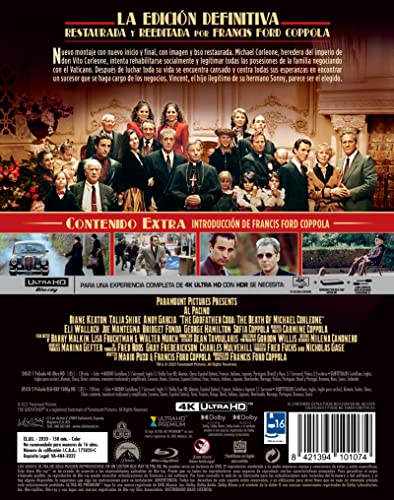 El Padrino, Epílogo - Michael Corleone's Muerte (Steelbook 4K UHD) - Comic Book - Image 2