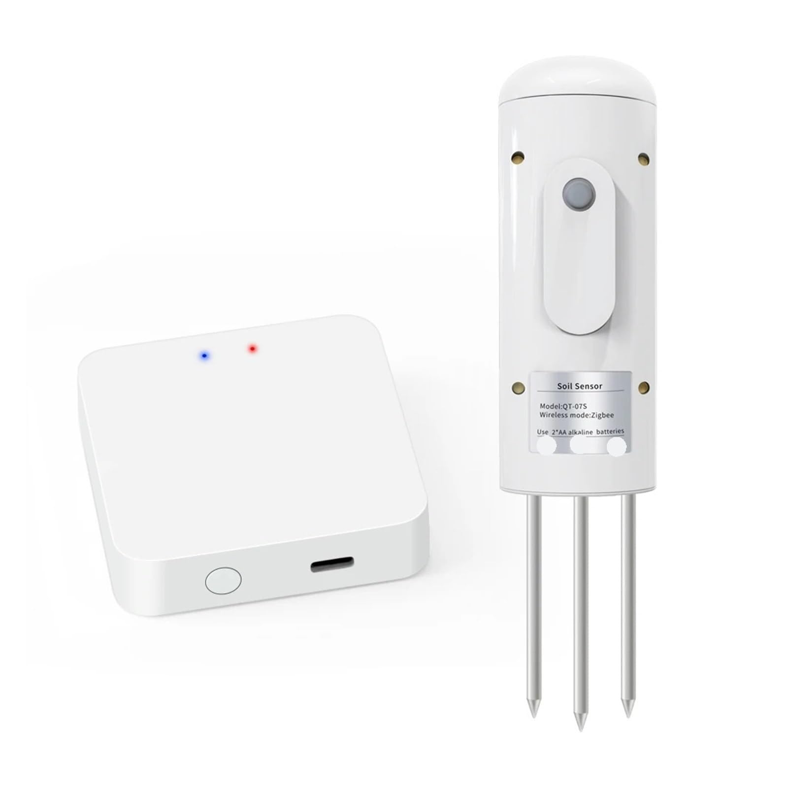 Tester del suolo, Rilevatore di umidità e temperatura del terreno intelligente WiFi, sensore wireless for il monitoraggio delle piante for serra