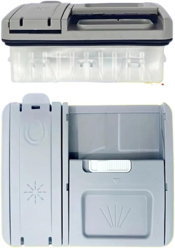 SAIPU SP-D02B 17476000008523 Mini Dishwasher Detergent Dispenser 220-240V 50-60Hz 2.3KW±10% Gray/RESET Terminal/125.6 * 106.3