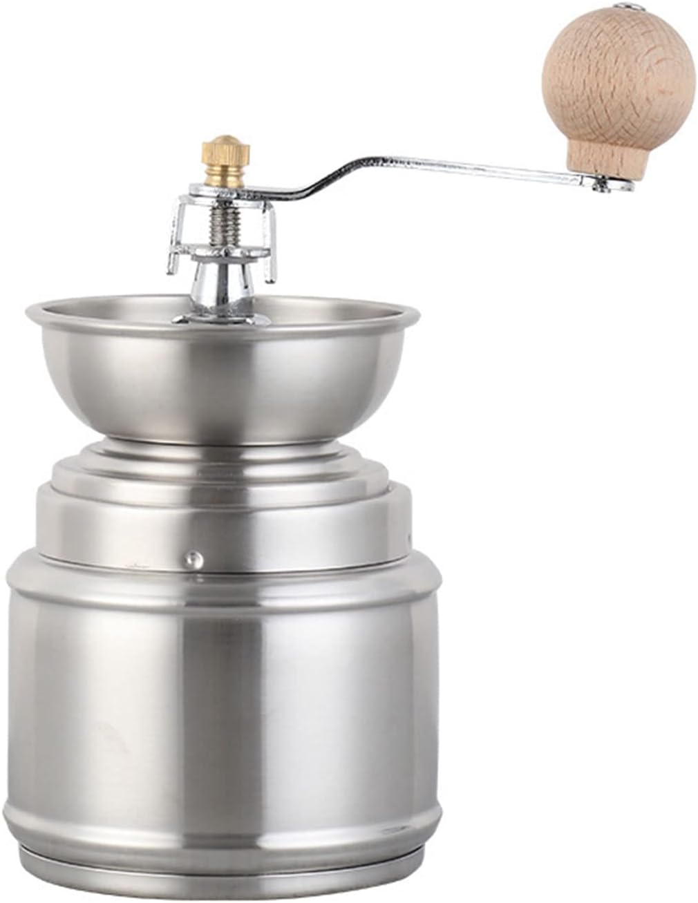 Hand Grinder Household Manual Stainless Steel Bean Grinder Manual Household Rice Sesame Grinder Auxiliary Food Hand Grinder Coffee Bean Machine