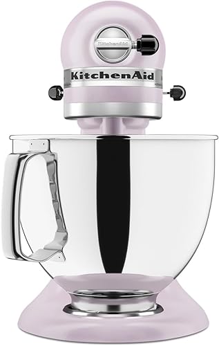 Miniatura 5 de KitchenAid Artisan Series - Batidora de pie con cabezal inclinable de 5 cuartos de galón, KSM150PS, flor silvestre Flor silvestre,aguamarina (Aqua