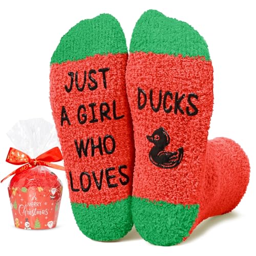 Image of HAPPYPOP Christmas Socks for Men Women - Christmas Gifts Stocking Stuffers for Teens Animals