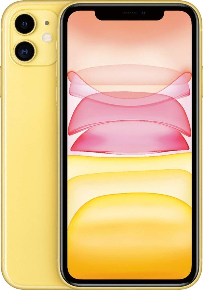 Apple iPhone 11, 64GB, Yellow - GSM Unlocked (Renewed Premium) - Image 2