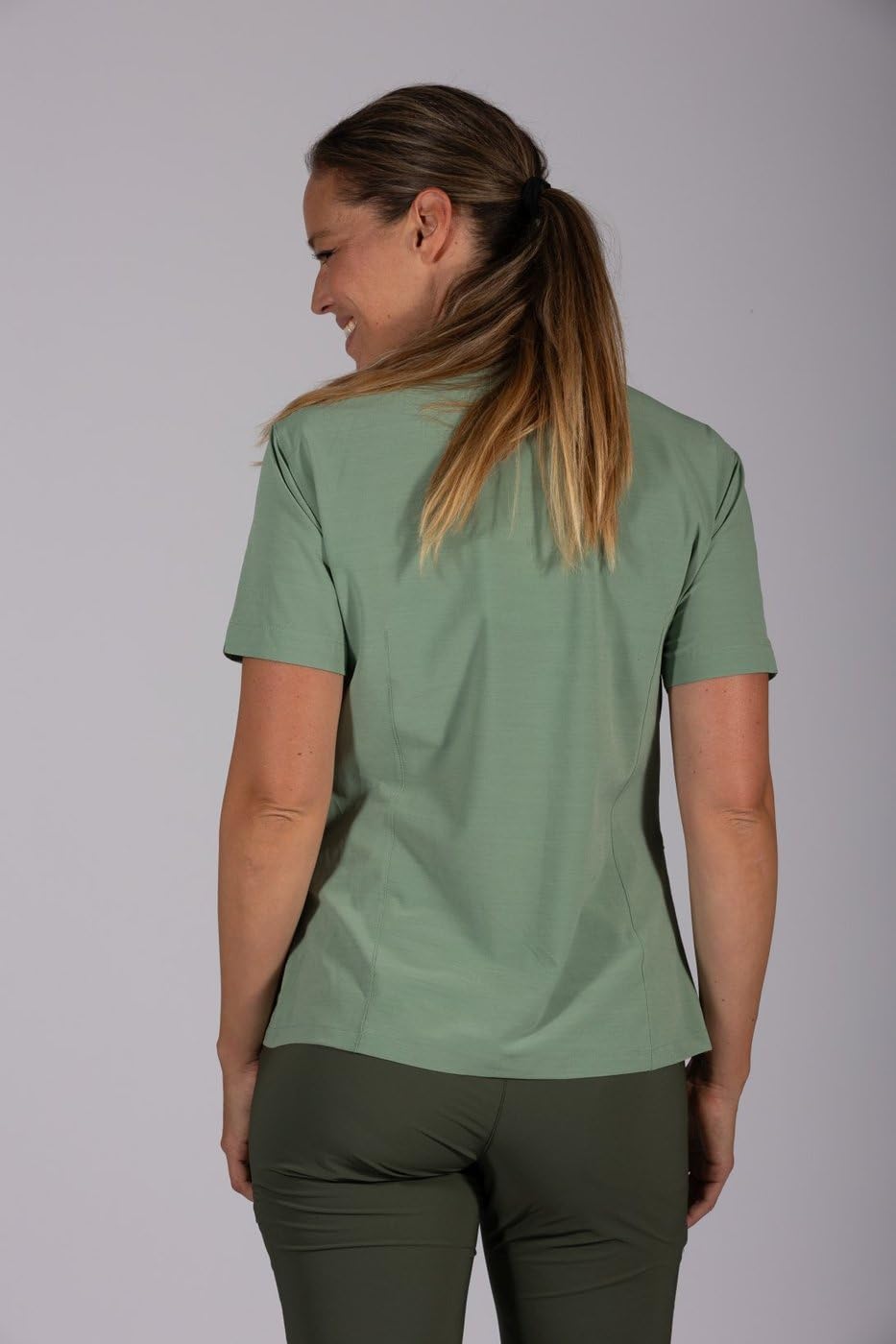 MAUL Vilsalpsee II - 1/2 Bluse elas Petrol