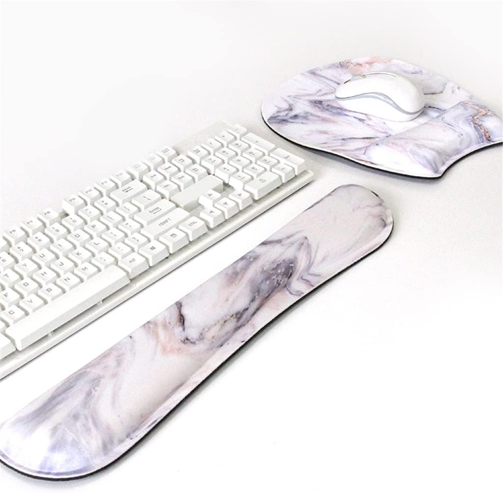 Soft Mouse Pad with Wrist Rest Support Mat for Gaming Laptop Ergonomic Hand Wrist Mouse Mats
