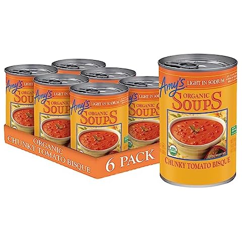 Amy's Organic Chunky Tomato Bisque Soup Cover