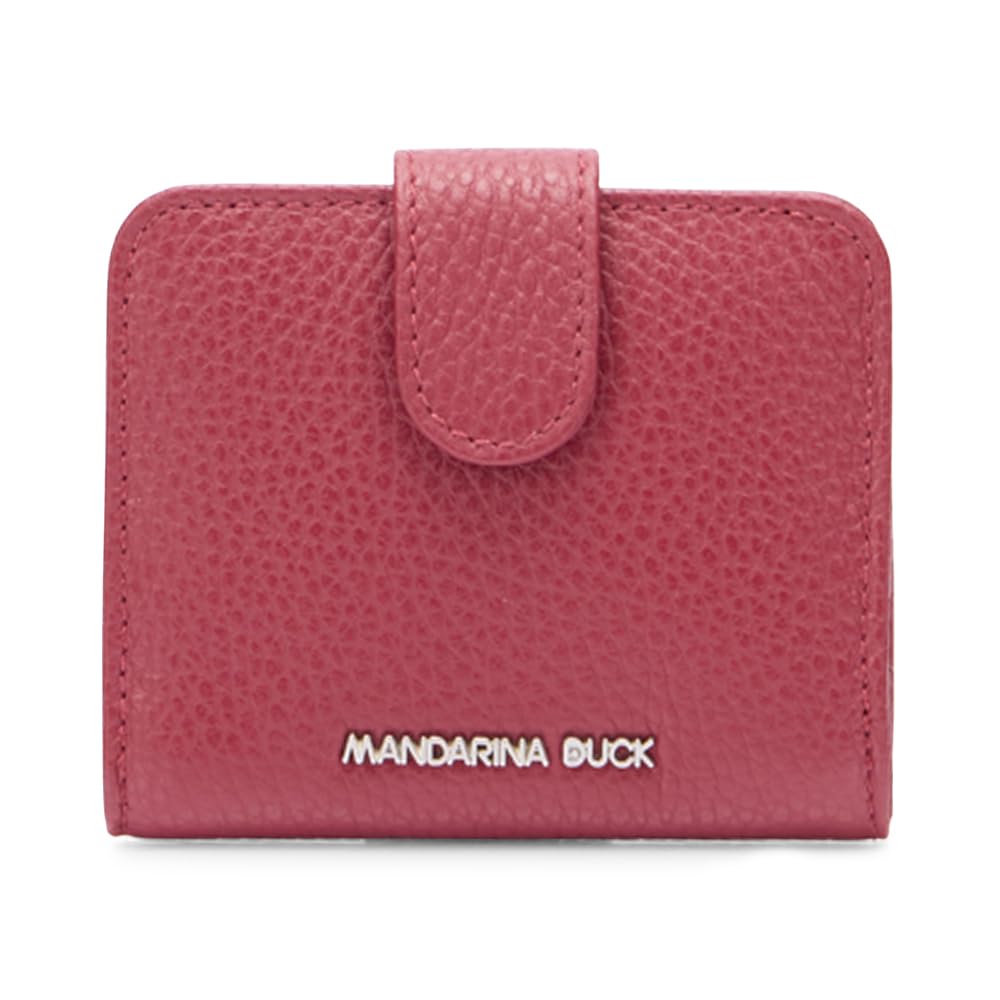 Mandarina Duck Women Mellow Leather Wallet Billfold, Grape, One Size