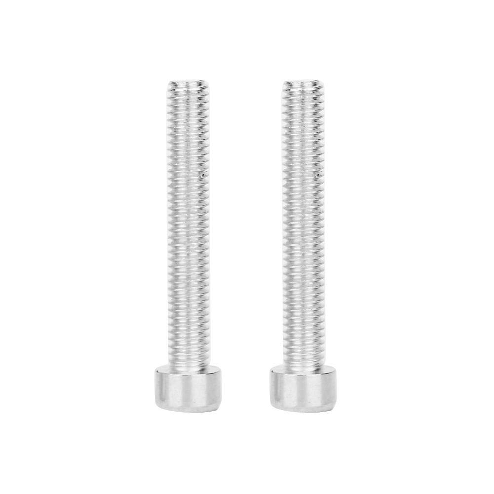 KIMISS 1 paio tappi coprimanubrio per moto, tappo universale per manubrio per moto in lega di alluminio CNC(Nero)