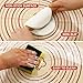 26x16 Inch Extra Thick Silicone Baking Mat with Measurements, Non-slip and Reusable - For Cookies, Bread, Pastry
