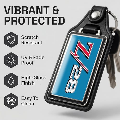 Image of Brotherhood Car Key Chain for Camaro - Classic Models Keychain