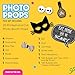 Big Dot of Happiness Spooktacular - Halloween Party Photo Booth Props - 20 Count Cutouts - Eat, Drink and Be Scary Props - Fall Photo Booth Decorations