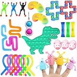28 Pack Sensory Toys Set, Relieves Stress and Anxiety Fidget Toy for Children Adults, Special Toys...
