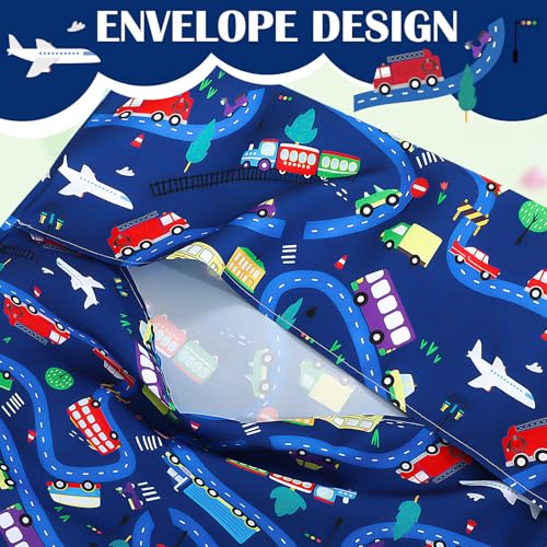 Image of Fanfanwin Kids Nap Mat Cover for Boys and Girls 47 x 21.25 Inch Vinyl Sleeping Mat Cover for Toddler Care Preschool Children Kindergarten