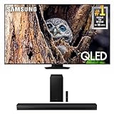 Samsung QN75Q80DDFXZA 75 Inch QLED 4K Smart TV with Direct Full Array with a Samsung HW-B750D 5.1Ch Soundbar and Subwoofer with Dolby Digital (2025)