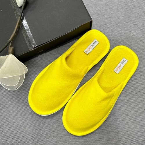 Image of Travelkhushi Soft Bedroom Slippers for Men & Women | Cozy Anti-Skid Indoor Home Footwear | Warm Winter Cushioned Sole | Unisex Gift Slippers