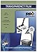 PPD A4 X 10 Films Transparents pour Rétroprojecteur, Impression Jet d'Encre, 10 Feuilles OHP Premium, PPD-34–10