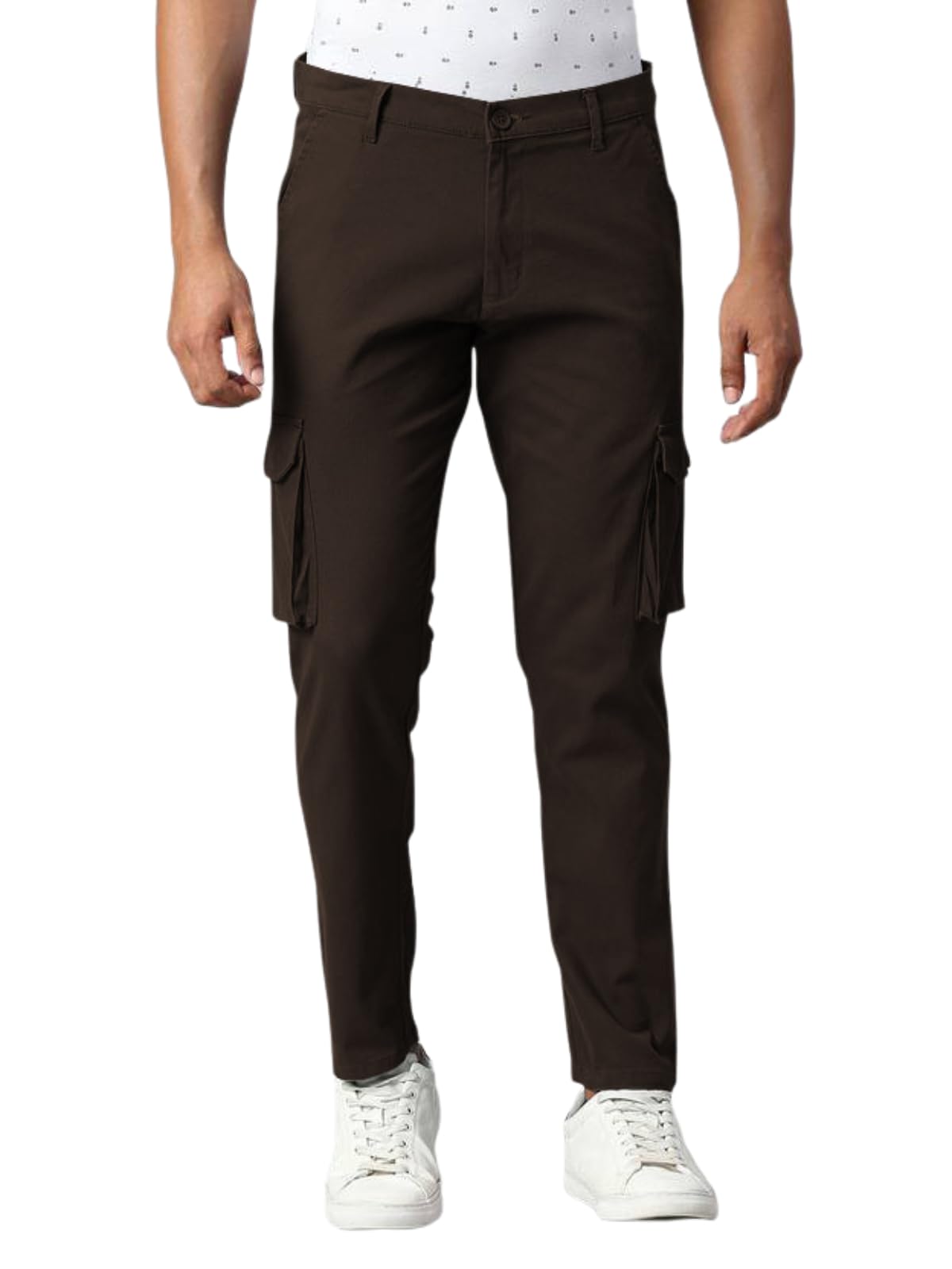 leriya fashion Cargo Pants for Men | Pure Cotton Cargo Pant for Men | Button Waist Pant Premium Cotton Casual Trouser | 6 Pocket Pants for Man Cargo Comfortable All-Day (Also Available in Plus Sizes)-picture-14
