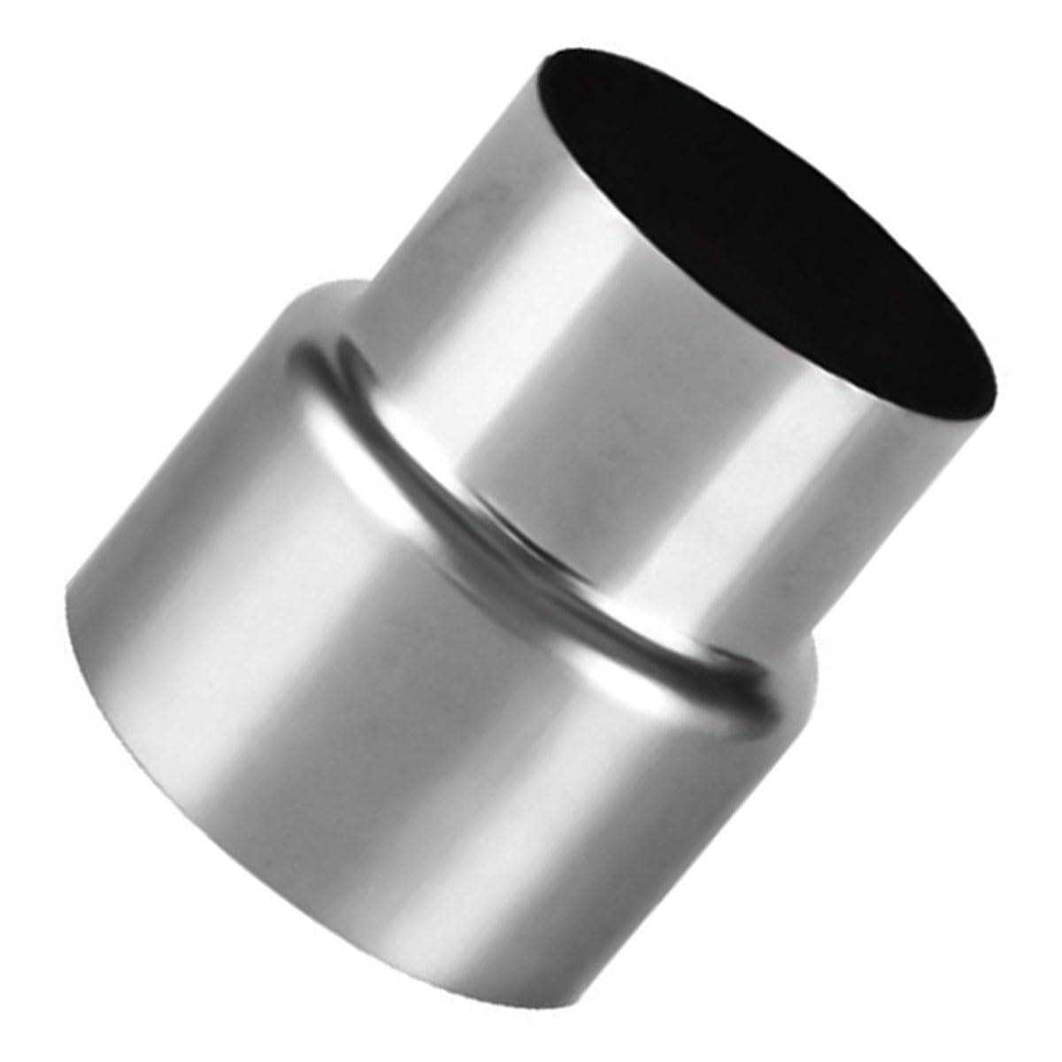 Flue Reducer Adapter, 1PC 6cm-8cm Stove Pipe Reducer Flue Connector, Stainless Steel Chimney