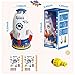 Skirfy Sprinklers for Yard Rocket Outdoor Water Toys for Kids, Rocket Design Powered Lift Off 9-16ft & Spin, Summer Garden Water Play Toys & Birthday Gift for Girls Boys Age 3-12 Year Old