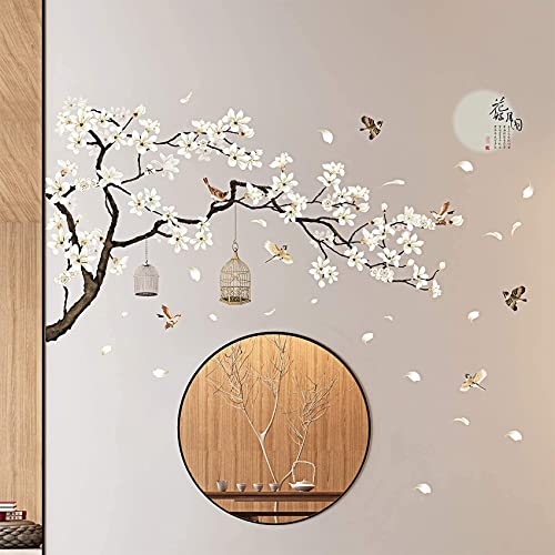 Vinilo Decorativo Mural Árbol Flor Cerezo 3D miniatura 4