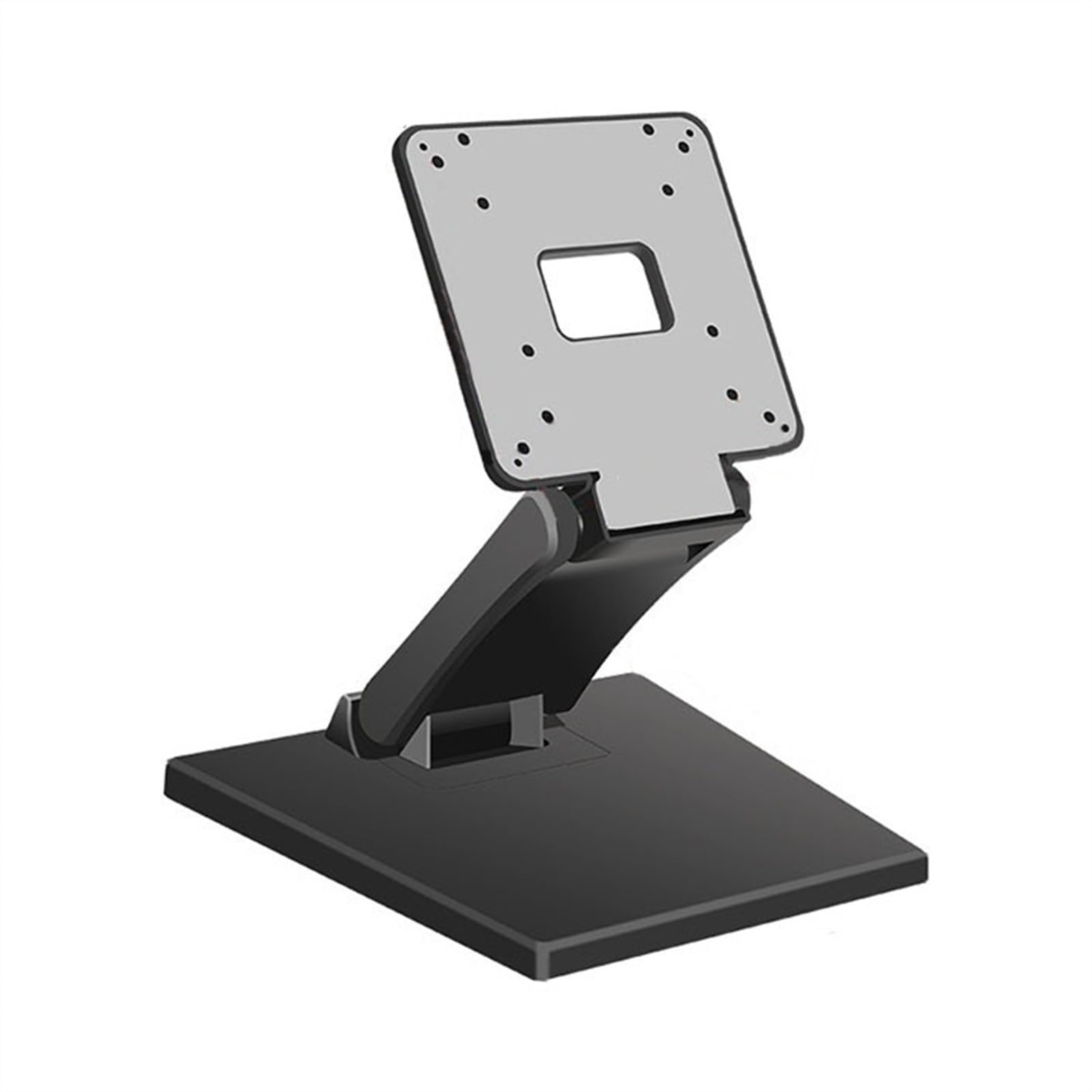 Monitor Mount Adjustable LCD Monitor Stand Fits 13-24 inch Screen, Holds 14.3lbs, Foldable Single Monitor Stand with VESA Hole 75x75mm 100x100mm, Desktop/Wall Mount Monitor Stand