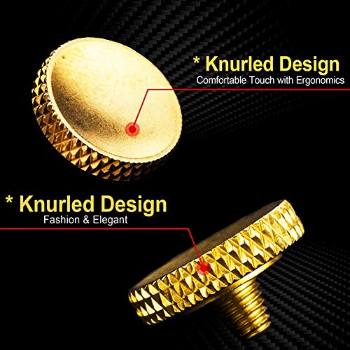 Image of Camera Shutter Button (2 Pack /Gold) Upscale and Delicate Soft Shutter Release Button