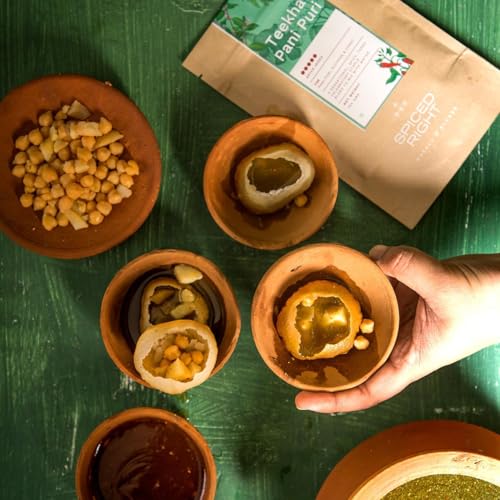 Image of Teekha Pani Puri Masala Powder -1 KG |No Artificial Flavour or Preservative | Premium Flavoured Golgappa Pani Masala with Natural Spices | Instant Pani Poori Water Mix for Golgappe & Puchka Lovers