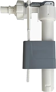Side Mount Toilet Fill Valve Compatible with Toto Wall Mount Toilet Tank - 3/8" Thread Diameter
