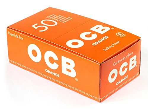 OCB - Papel de liar OCB Orange - Papeles cortos - 50 librillos