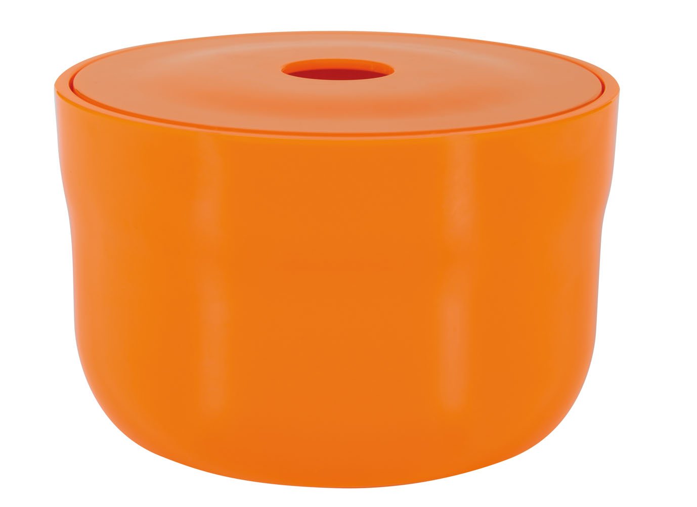 Spirella Kosmetikorganizer Cocco 15x9 Cm – Verstellbare Fächer Für Make-up & Schmuck, Orange