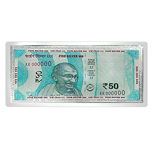 Altrona 999 Pure Silver 50 Rupee Notes Currency With Velvet Cover for Gifting in Dipawali,Dhanteras,Wedding,Akshaya Tritiya,Wedding Gifting Item(Multicolor) (B0B6SQPNNX) Amazon Price History, Amazon Price Tracker