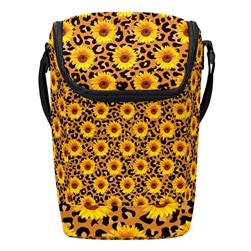 Lonchera para el trabajo portátil con interior impermeable que evita manchas de comida 2