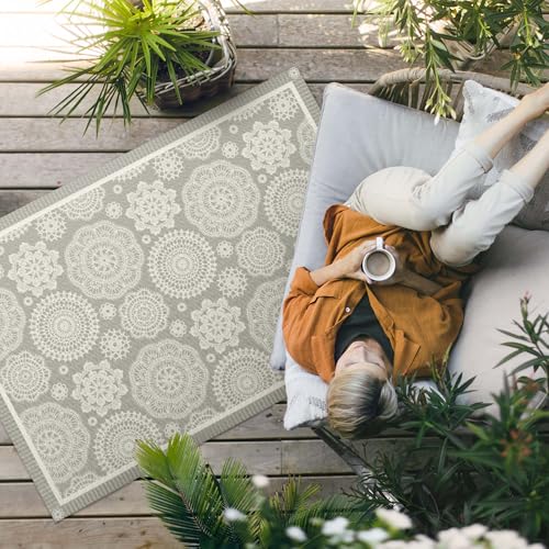 Tapis d'extérieur imperméable et résistant à la décoloration 60x90 - 3