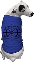 Vista 2 de First Mate - Camisa para perro (azul rey, L)