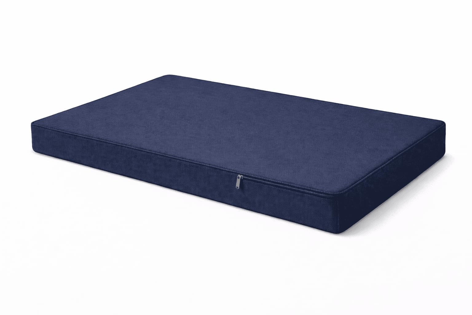 DREAMLAYER 2-Seater Sofa Booster Cushion with Removable Cover – Heavy Duty Replacement Seat Pad, Orthopaedic Firm Support with Water-Resistant Washable Cover (Navy Blue, 100 x 50 x 10cm)