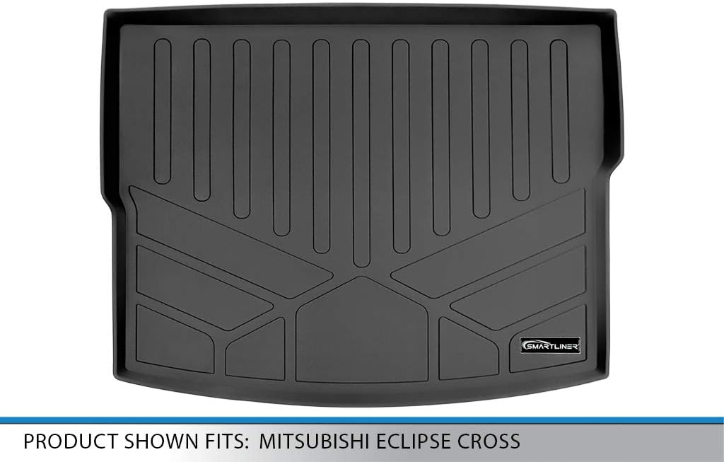SMARTLINER All Weather Custom Fit Cargo Trunk Liner Floor Mat for 2018-2020 Mitsubishi Eclipse Cross