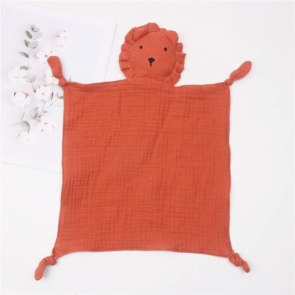 Peluche doudou panda lion éléphant mousseline jouet bébé cadeau naissance