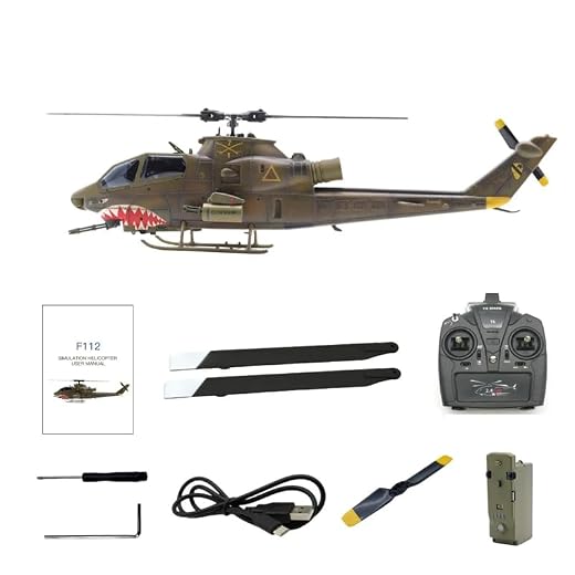 Yu Xiang F112 AH-1 Cobra Electric RC Helicopter