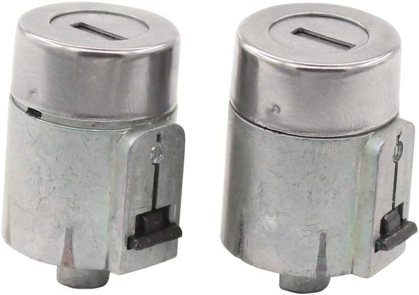 NewYall Front Driver and Passenger Side Door Lock Cylinder for Chevrolet GMC Blazer C1500 C2500 C3500 K1500 K2500 K3500 Suburban Yukon