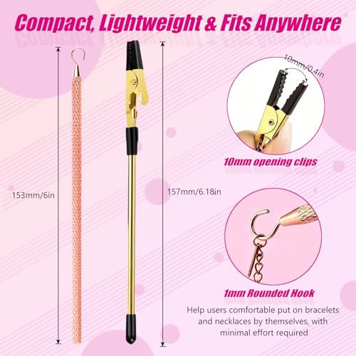 2Pcs Bracelet Helper Tool Jewelry Clasp Assistant