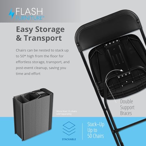 Flash Furniture 10-Pack Hercules Series Sedia