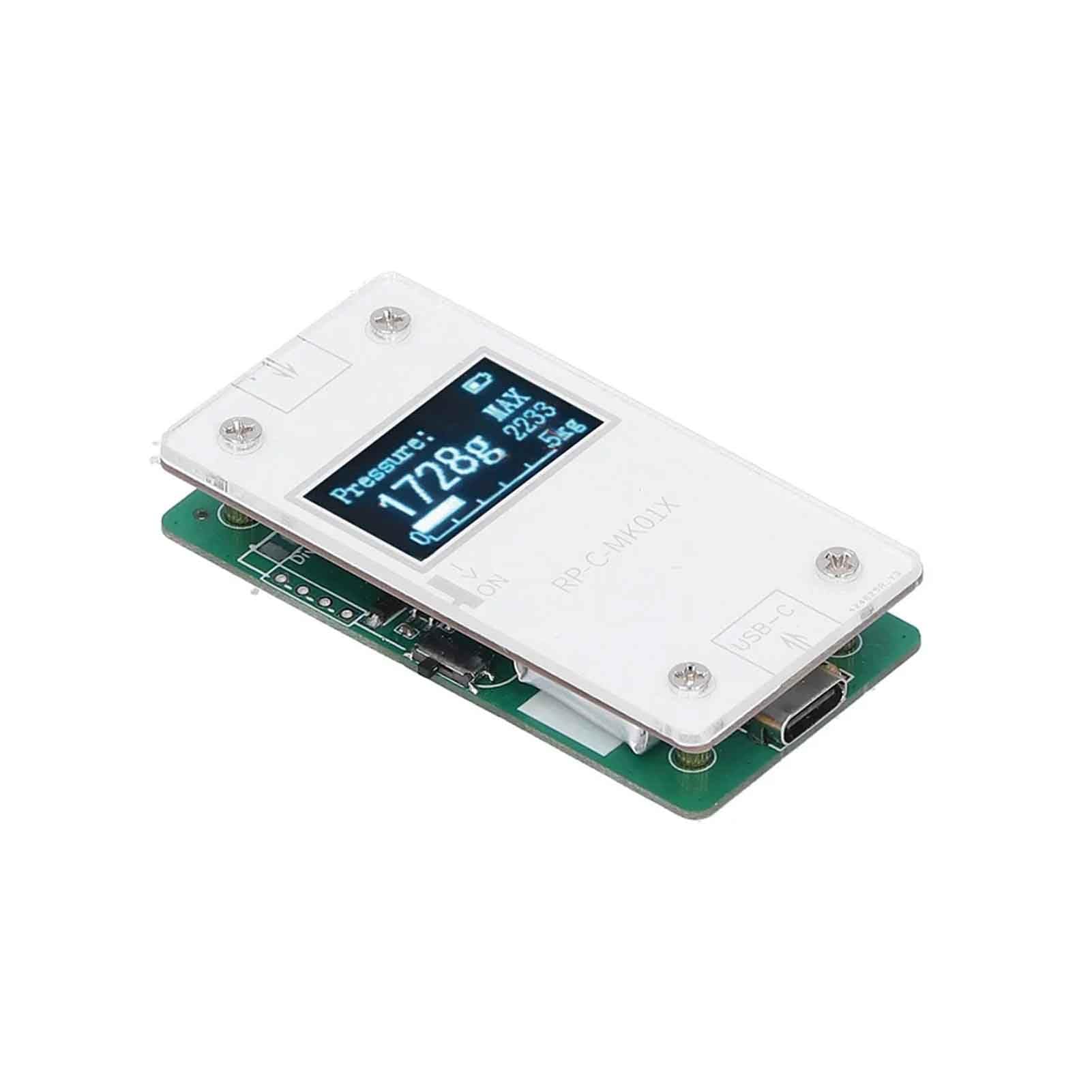 iDili 3.3V-4.2V Thin Film Pressure Sensor 0-5KG Display Module Flexible Film Kit USB Type-C 5V RP-C-MK01
